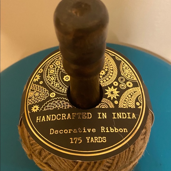 🩷Handcrafted In India Decorative String Twine with Wooden Holder 175 Yards - Picture 2 of 4